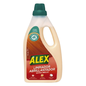 Alex Limpiador Abrillantador Pisos De Madera 2 Litros