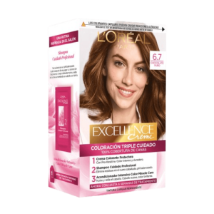 Coloracion Loreal Excellence 6.7 ( Chocolate Puro )